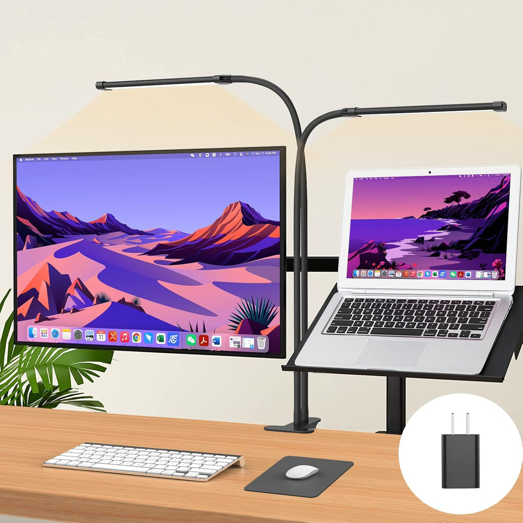 Avtoit | 77 LED Desk Clamp Lamp with 70cm Flexible Gooseneck – Ravien