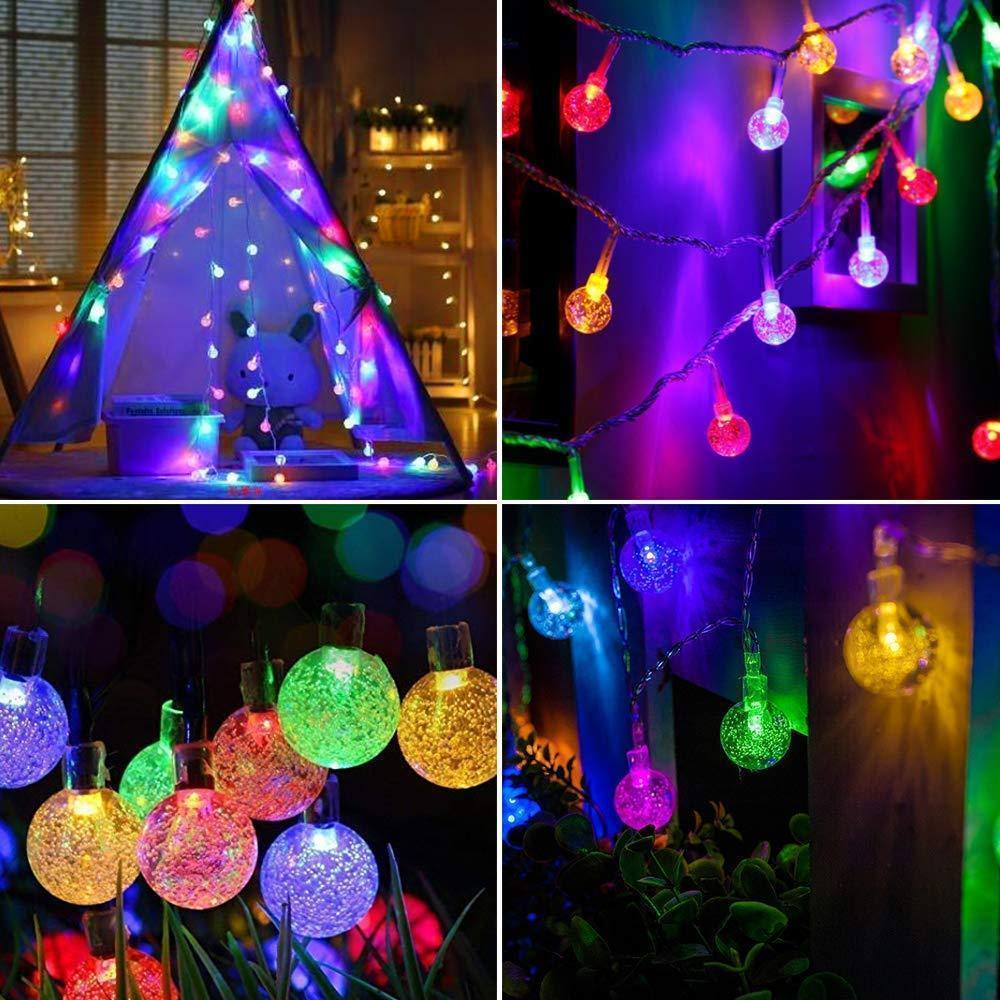 Avtoit | Solar-powered Crystal Ball String Lights