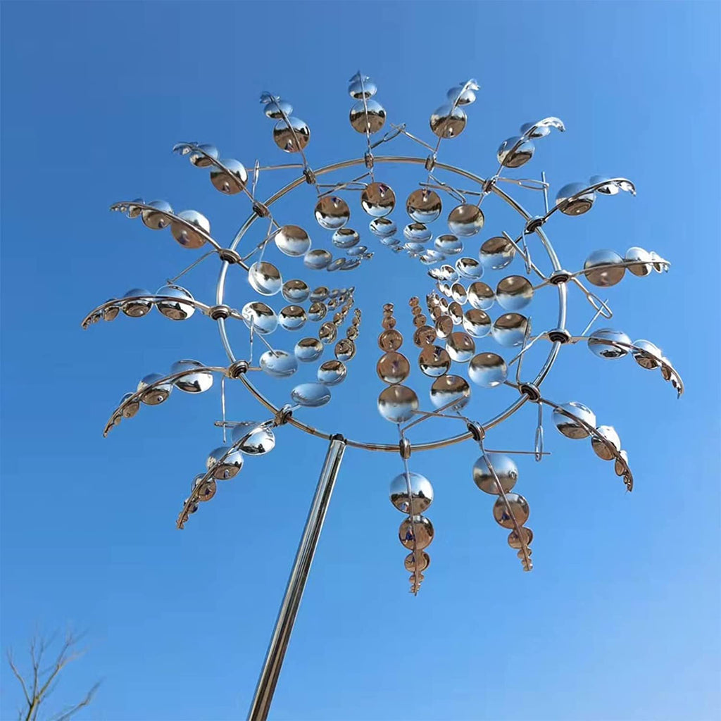 Avtoit Metal Wind Spinner for Garden
