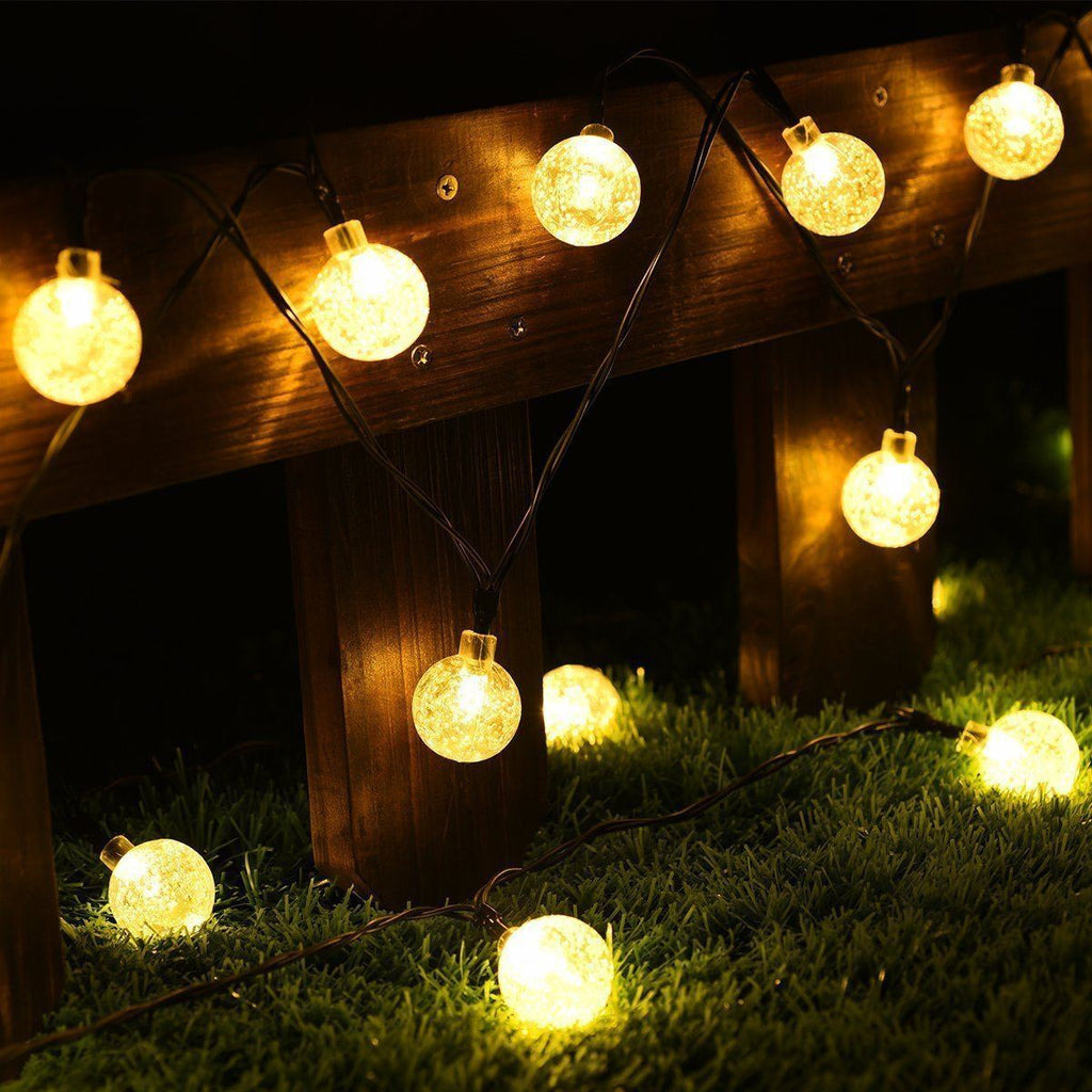 Avtoit | Solar-powered Crystal Ball String Lights