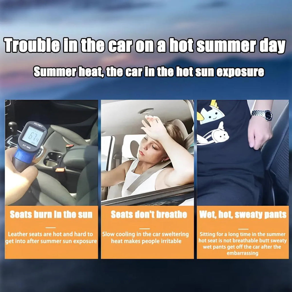 Avtoit | Non-slip car pillow made of ice silk, suitable for summer use