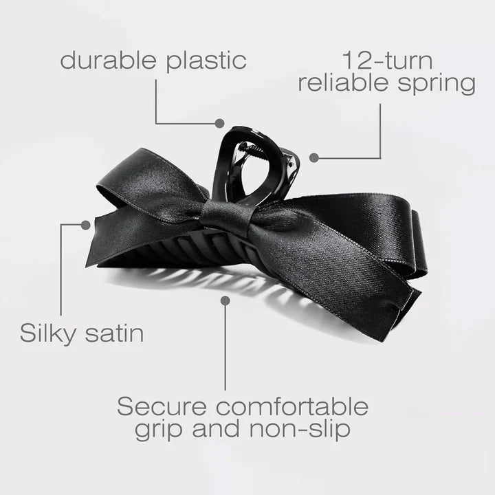 Avtoit | Large Hair Clips with Satin Bows