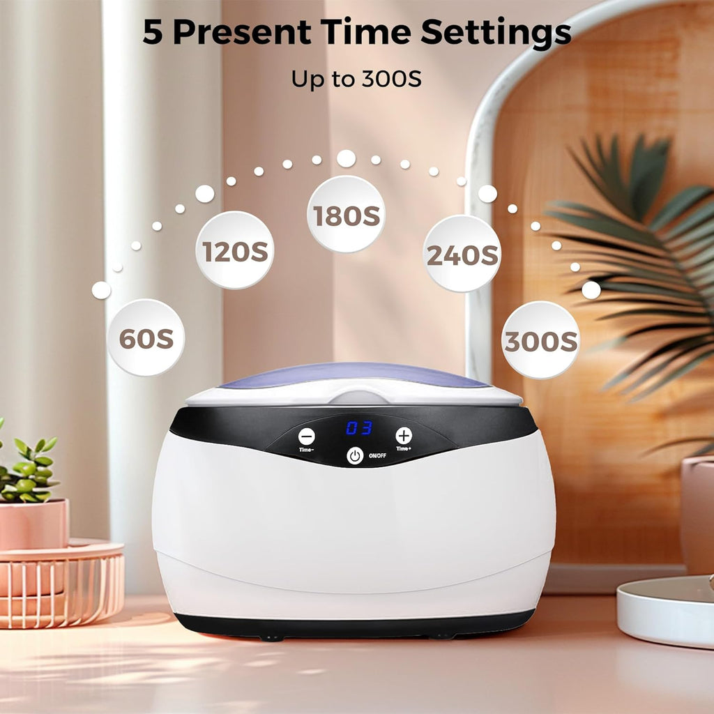 Avtoit | Ultrasonic Jewellery Cleaner 650ml with Watch Holder – ShineMate