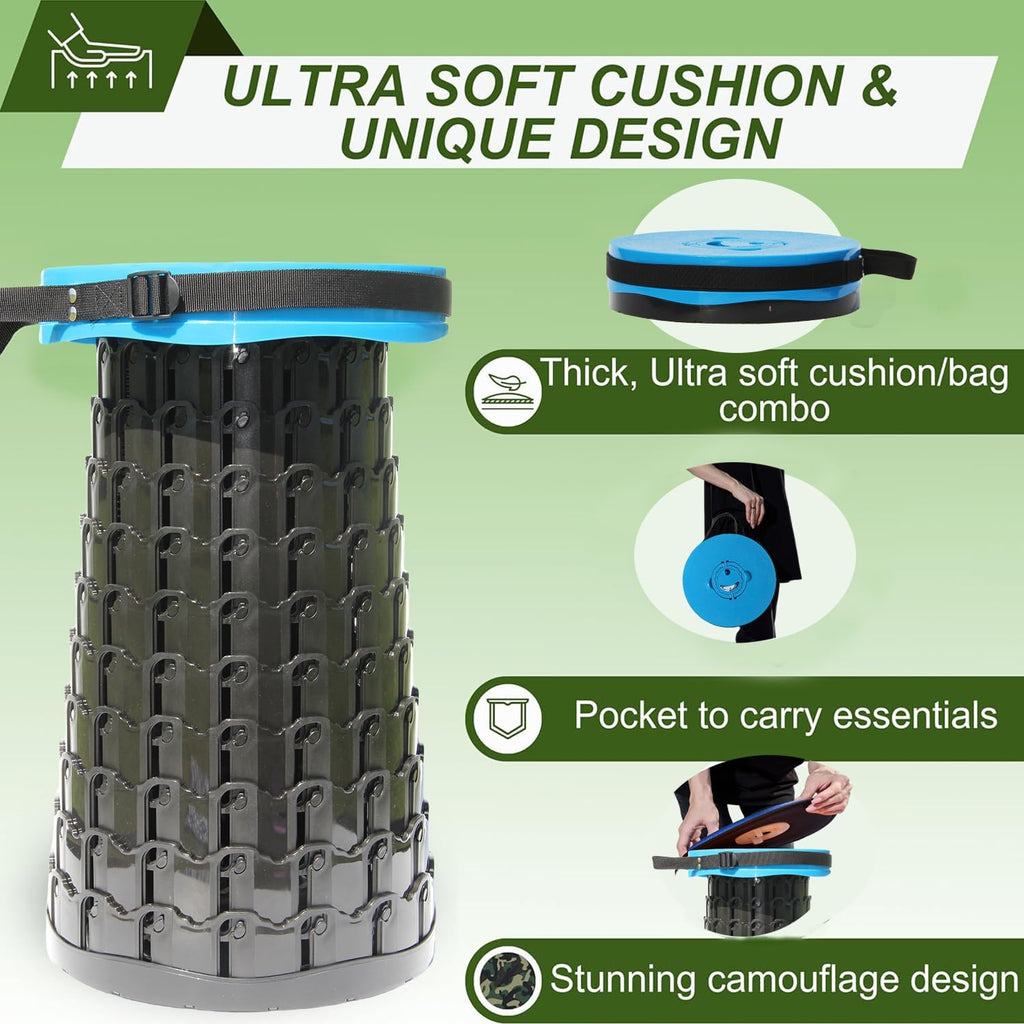 Avtoit | Collapsible Stool with Cushion – SitMax