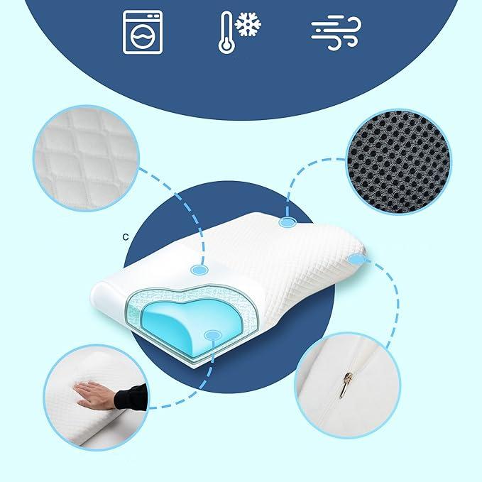 Avtoit | QuietNest - Supportive Pillow for Snore Relief