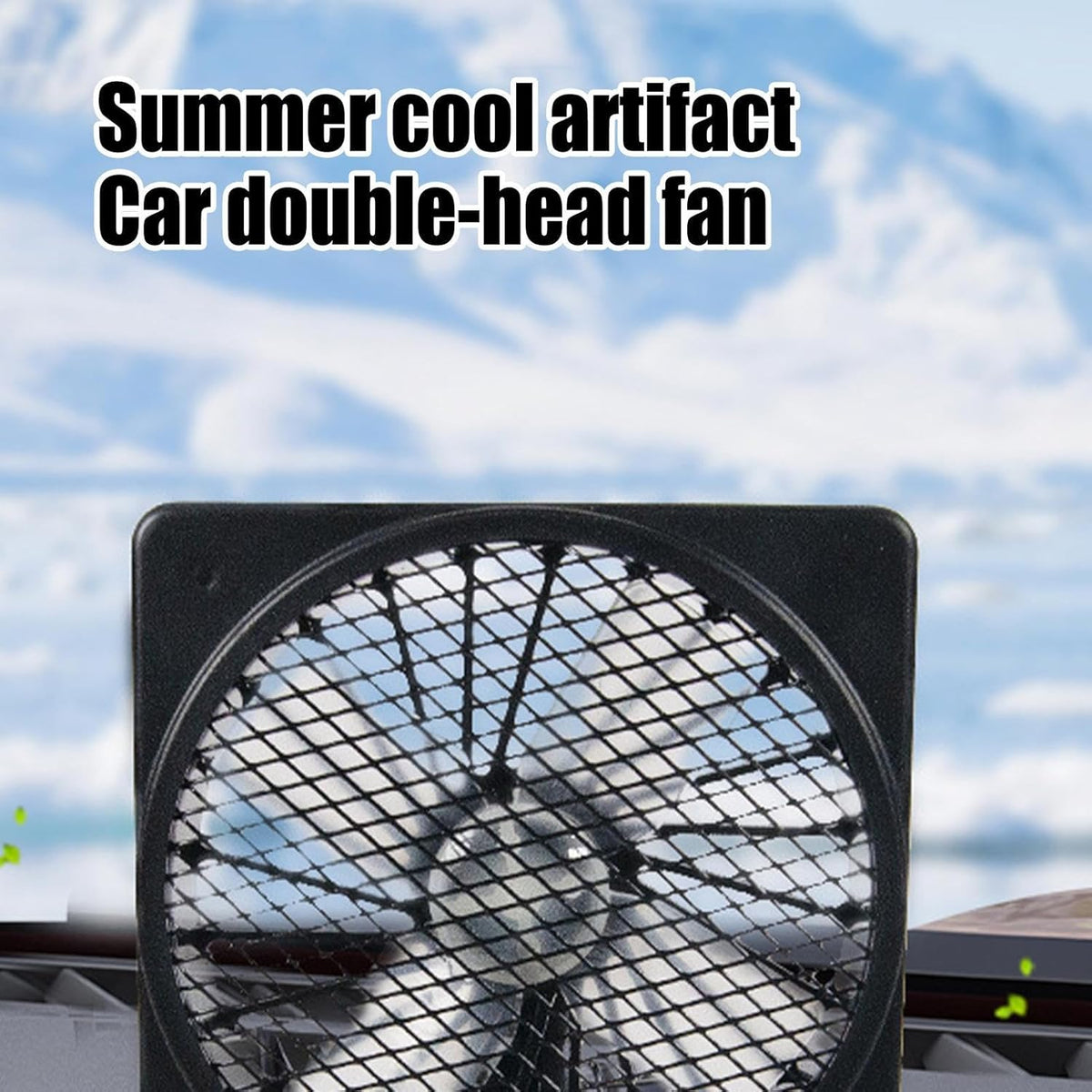 Avtoit | 12V USB Air Circulator Car AC Cooling Fan with 360° Rotation (1+1 FREE) – Aurovent