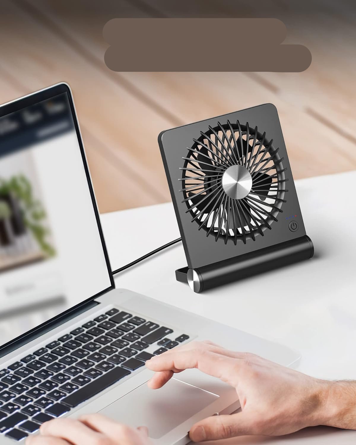 Avtoit | QuietBreeze - Ultra-quiet compact table fan