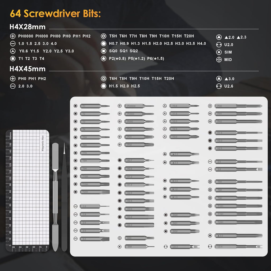 Avtoit | ProFix 68-in-1 Electric Precision Screwdriver Set