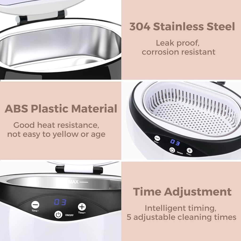 Avtoit | Ultrasonic Jewellery Cleaner 650ml with Watch Holder – ShineMate