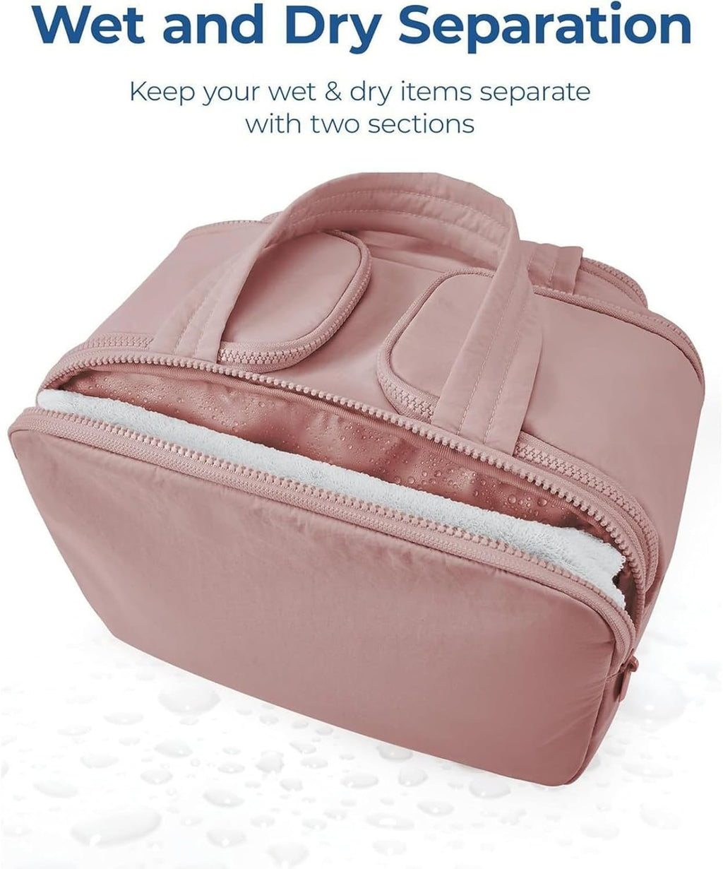 Avtoit | 4-in-1 Puffy Toiletry Bag for Women – Large Travel Makeup & Skincare Organiser