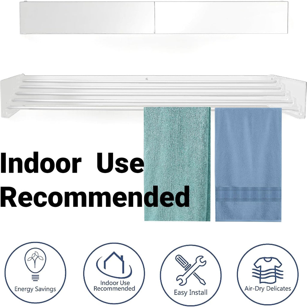Avtoit | Wall-Mounted Foldable Clothes Drying Rack – DryWall