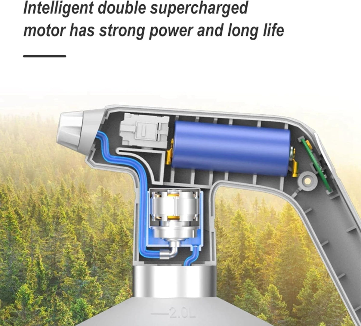 Avtoit | Electric Spray Bottle for Plants – Automatic Watering Can with Comfort Grip