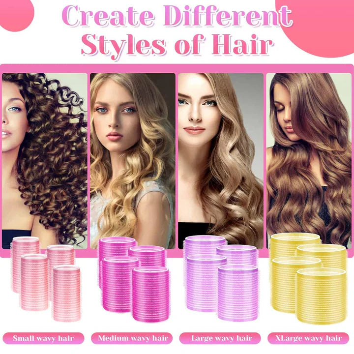 Avtoit | Self-adhesive hair rollers | For voluminous and long-lasting curls