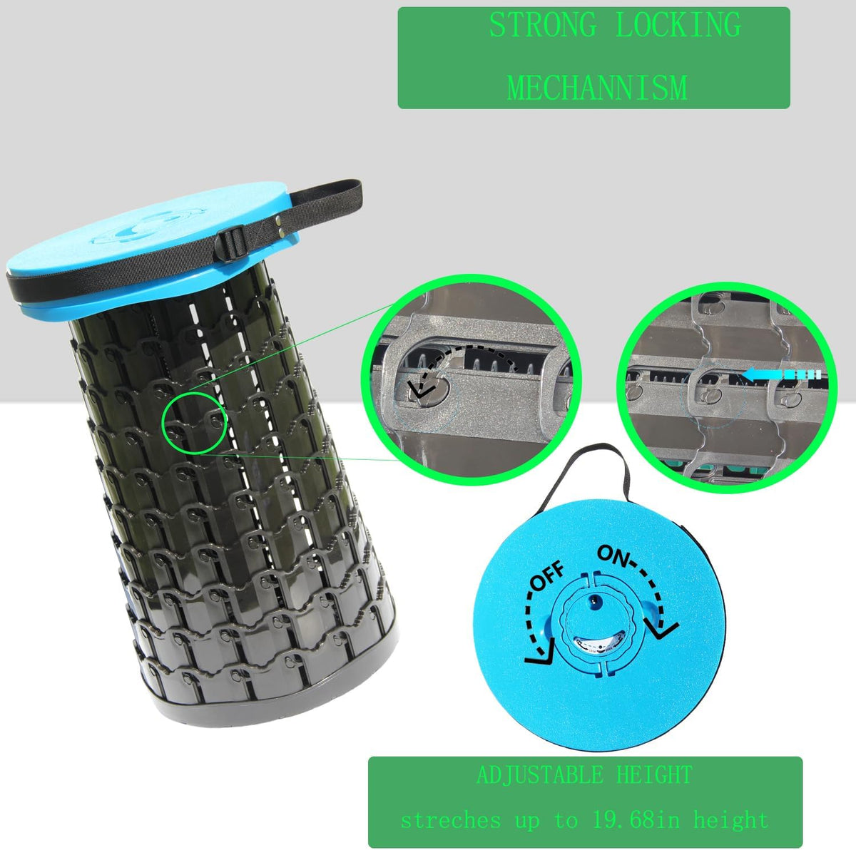 Avtoit | Collapsible Stool with Cushion – SitMax