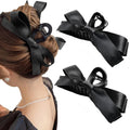 Avtoit | Large Hair Clips with Satin Bows