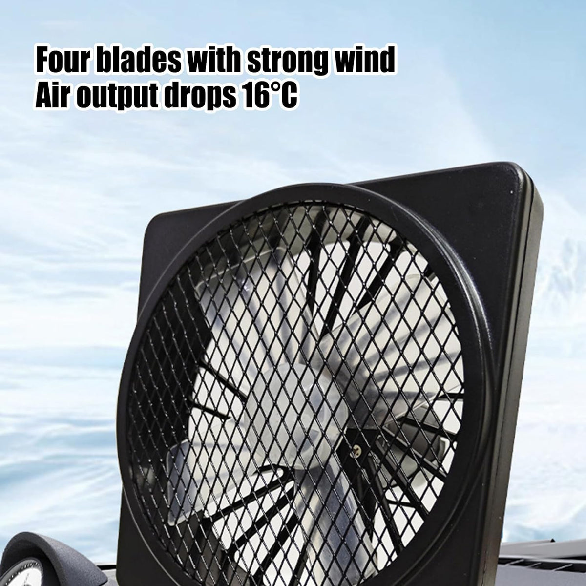 Avtoit | 12V USB Air Circulator Car AC Cooling Fan with 360° Rotation (1+1 FREE) – Aurovent