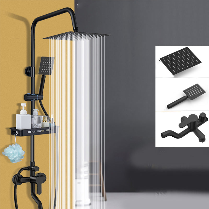 Avtoit | Shower System Wall Mount Adjustable Spray Pattern Shower Arm Shower Set with Shower Hose