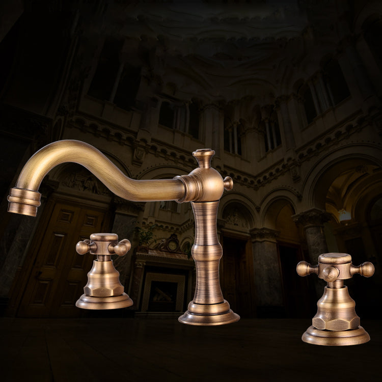 Avtoit | Widely Used Bathroom Faucet 3 Hole Round Sink Faucet