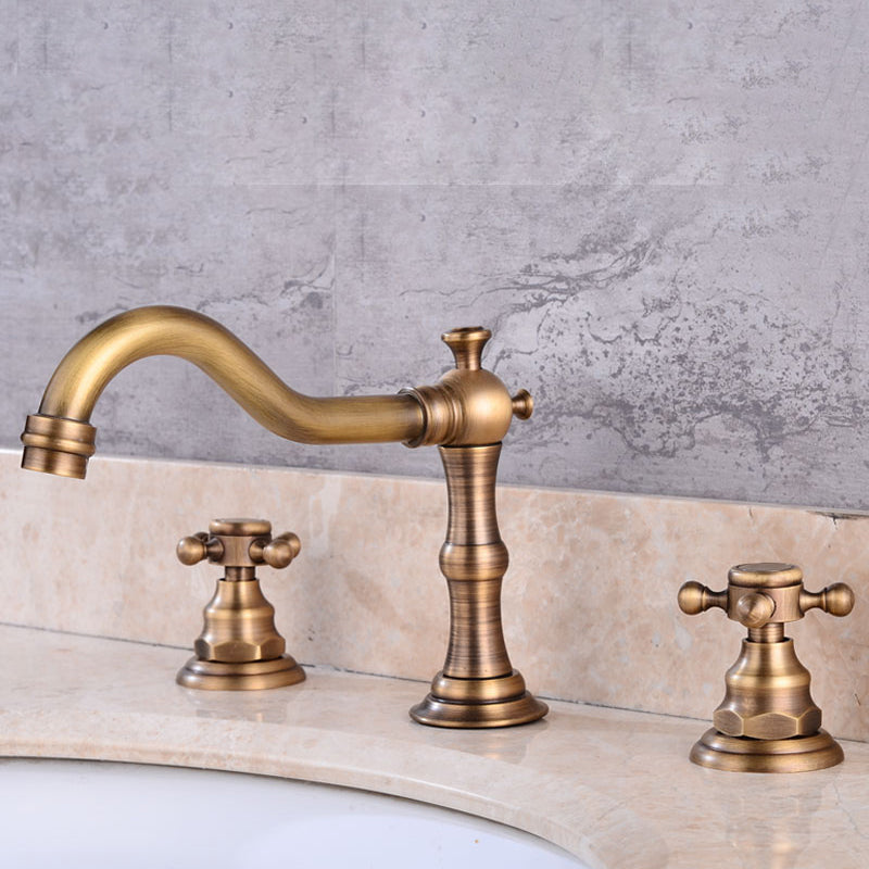Avtoit | Widely Used Bathroom Faucet 3 Hole Round Sink Faucet