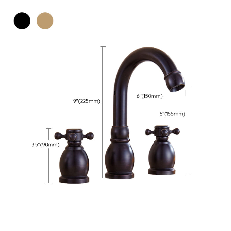 Avtoit | Widely Used Bathroom Faucet 3 Hole Round Sink Faucet