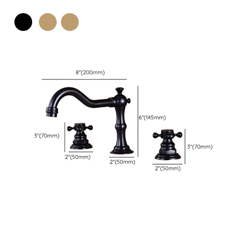 Avtoit | Widely Used Bathroom Faucet 3 Hole Round Sink Faucet
