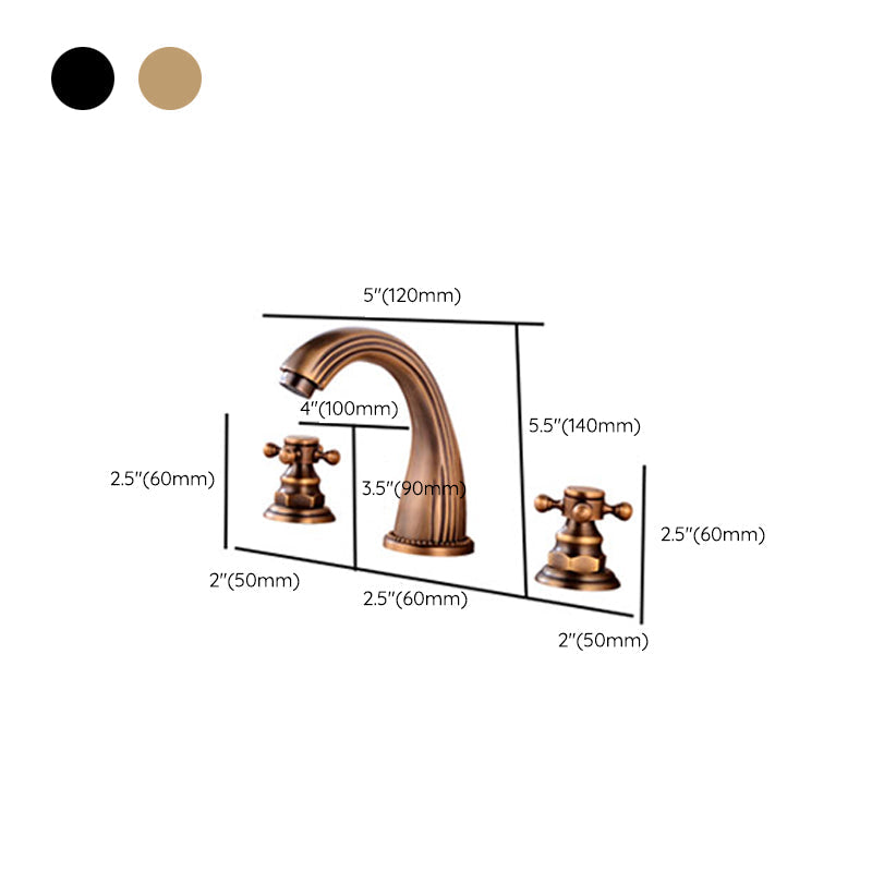 Avtoit | Widely Used Bathroom Faucet 3 Hole Round Sink Faucet