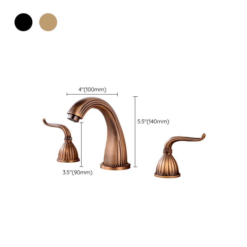 Avtoit | Widely Used Bathroom Faucet 3 Hole Round Sink Faucet