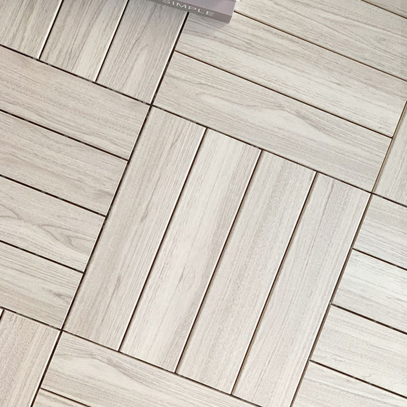 Avtoit | Ground Patio Square Stripe Composite Waterproof Deck Board