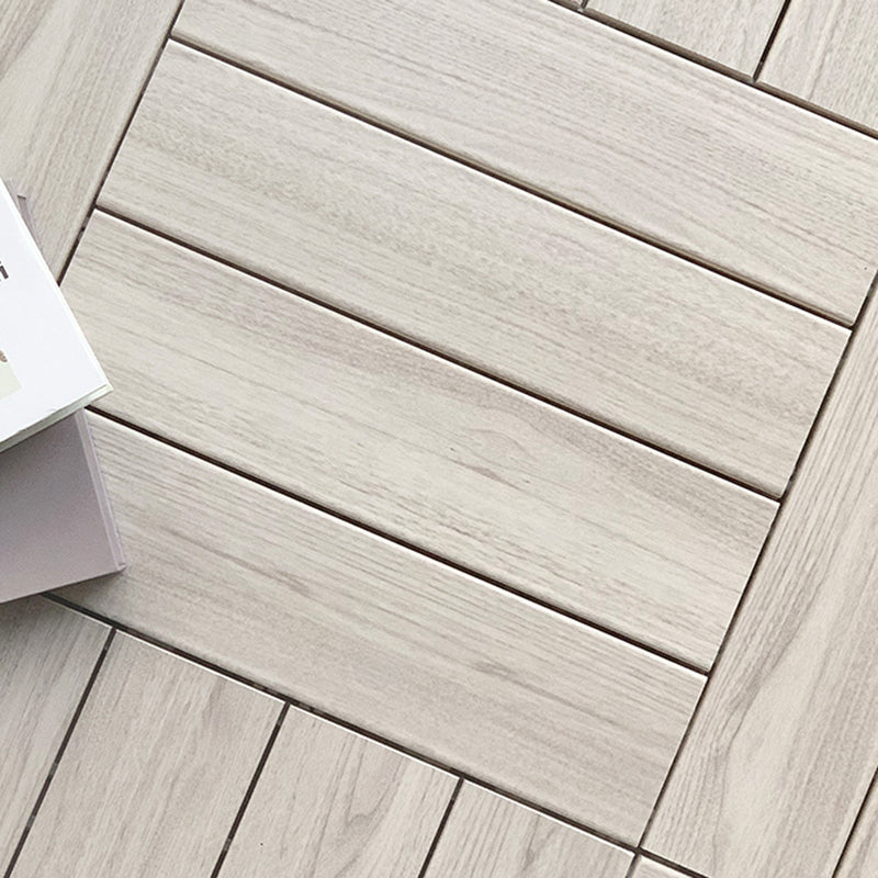 Avtoit | Ground Patio Square Stripe Composite Waterproof Deck Board