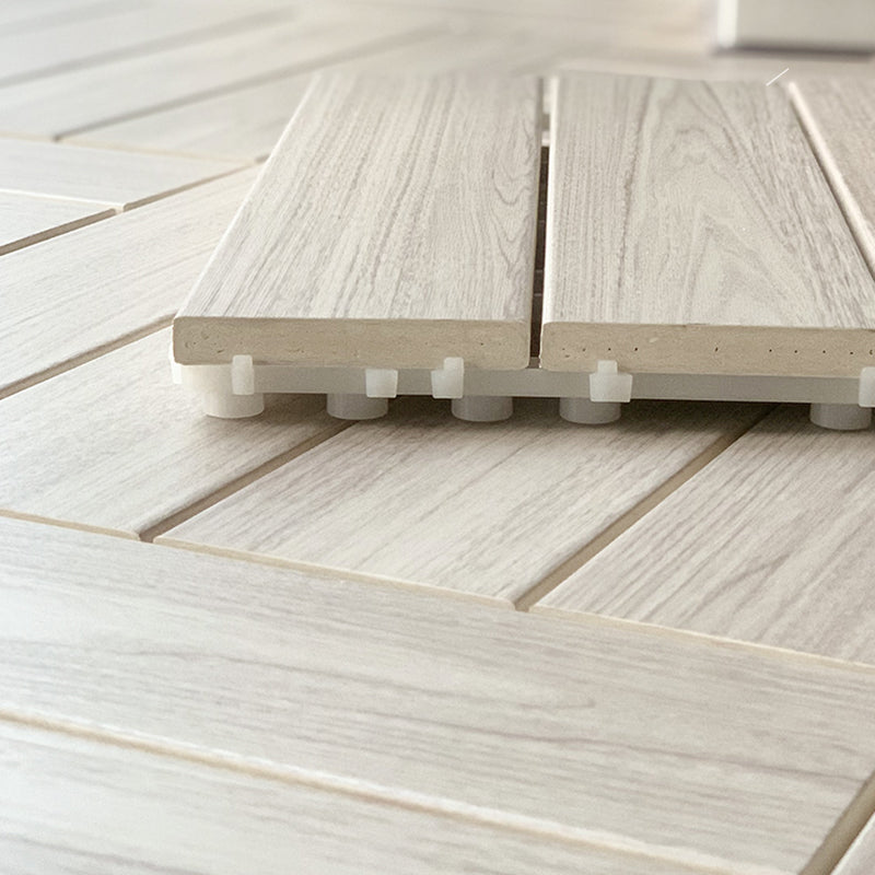 Avtoit | Ground Patio Square Stripe Composite Waterproof Deck Board