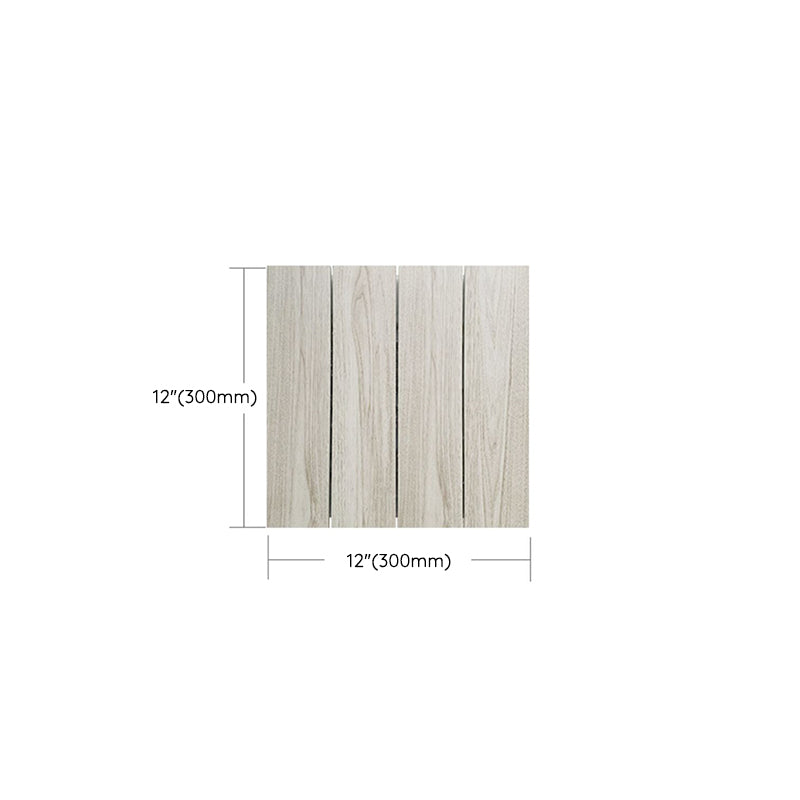 Avtoit | Ground Patio Square Stripe Composite Waterproof Deck Board