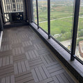 Avtoit | Square PVC Deck/Patio Floor Tiles Interlocking Installation Outdoor Patio Tiles