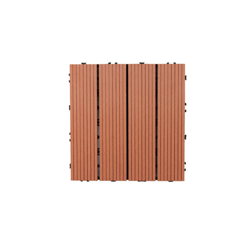 Avtoit | Square PVC Deck/Patio Floor Tiles Interlocking Installation Outdoor Patio Tiles