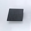 Avtoit | Black Square Fixed Shower Head Modern Style Wall Mounted Shower Head