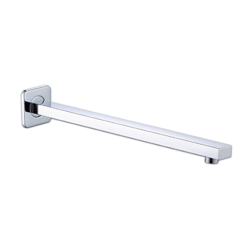 Avtoit | Black Square Fixed Shower Head Modern Style Wall Mounted Shower Head