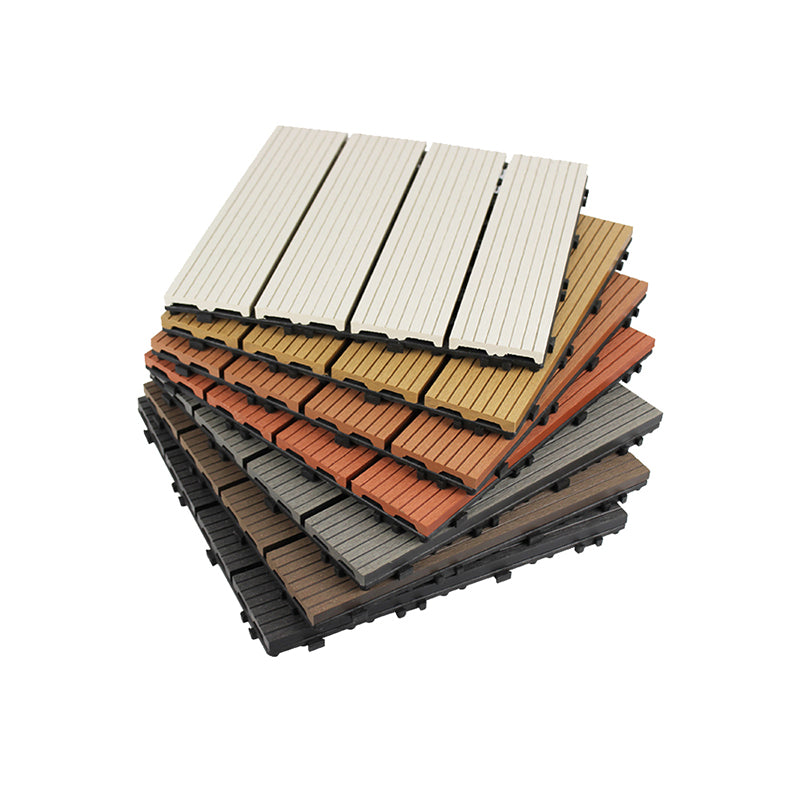 Avtoit | Deck Plank Loose Lay Manufactured Wood Panels Patio Tiles Outdoor Flooring