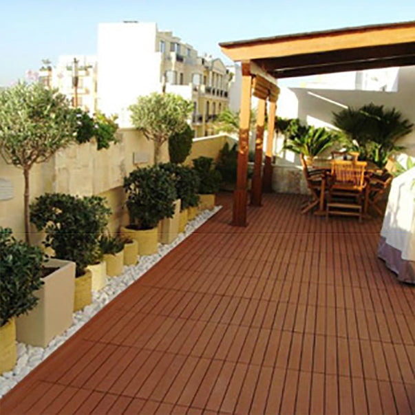Avtoit | Deck Plank Loose Lay Manufactured Wood Panels Patio Tiles Outdoor Flooring