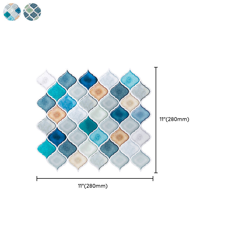 Avtoit | Plastic Peel & Stick Mosaic Tiles Waterproof Mosaic Tiles Wallpaper