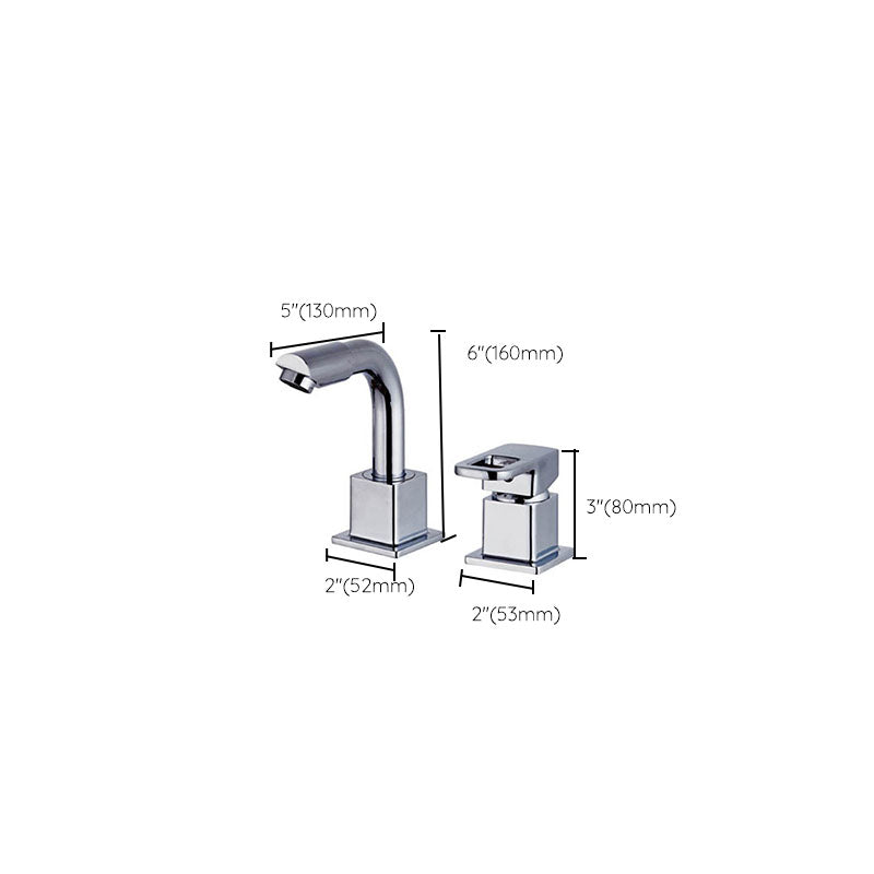Avtoit | Chrome Bath Faucet Trim with Lever Handle Deck Mounted Bathtub Faucet
