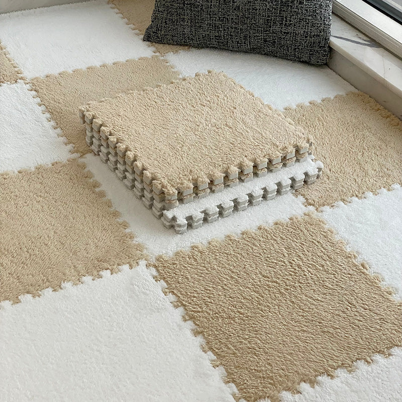 Modular Carpet Tiles with Level-Loop Surface, 12 or 24 Inches