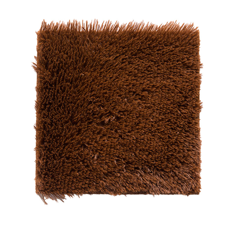 Avtoit | Bedroom Carpet Tiles Solid Square Shag Stain Resistant Carpet Tiles