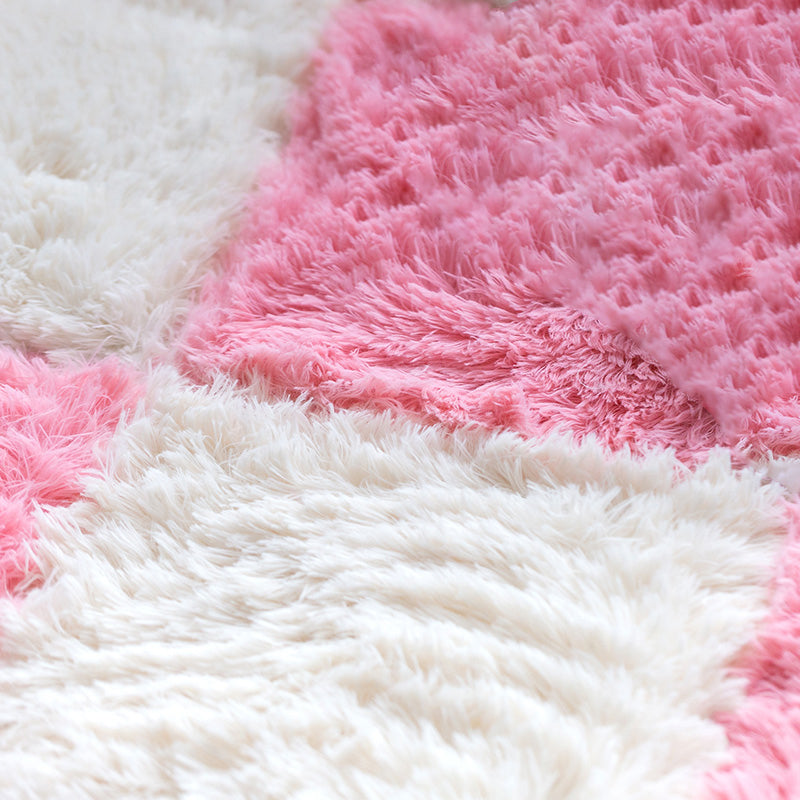Avtoit | Bedroom Carpet Tiles Solid Square Shag Stain Resistant Carpet Tiles