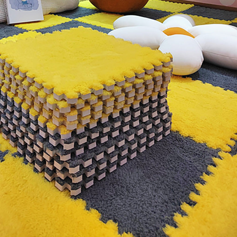 Avtoit | Modern Tiles and Carpet Plush Cut Composite Non-Slip Carpet Tiles