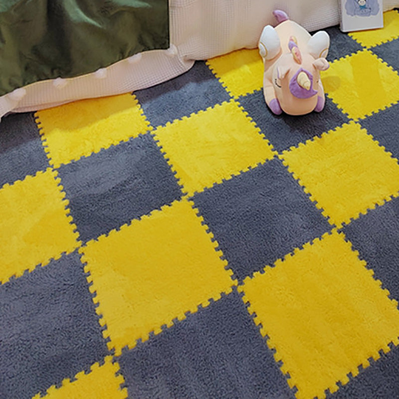 Avtoit | Modern Tiles and Carpet Plush Cut Composite Non-Slip Carpet Tiles