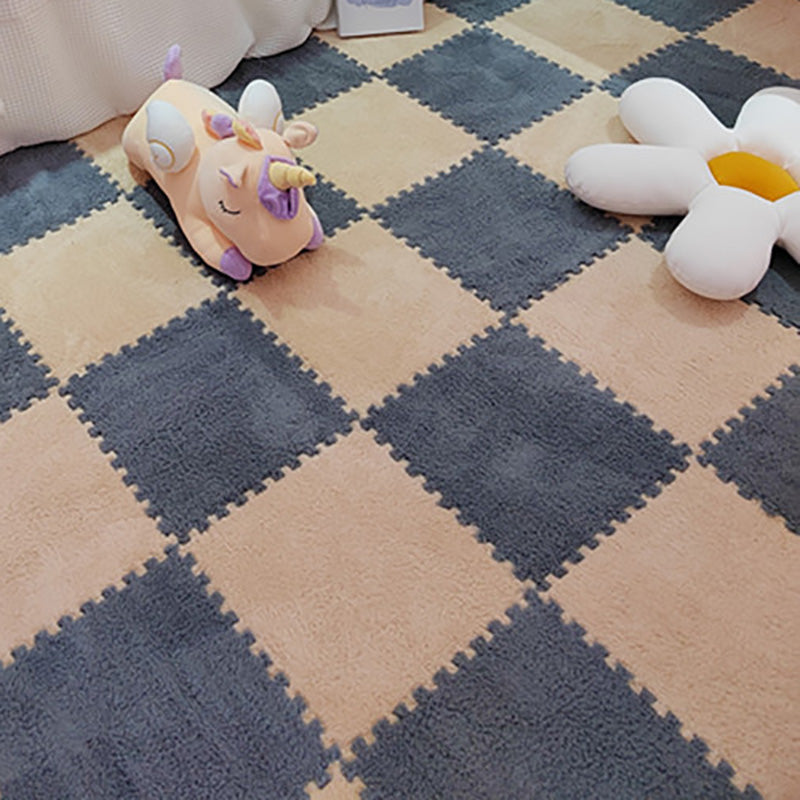 Avtoit | Modern Tiles and Carpet Plush Cut Composite Non-Slip Carpet Tiles