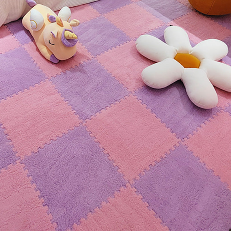 Avtoit | Modern Tiles and Carpet Plush Cut Composite Non-Slip Carpet Tiles