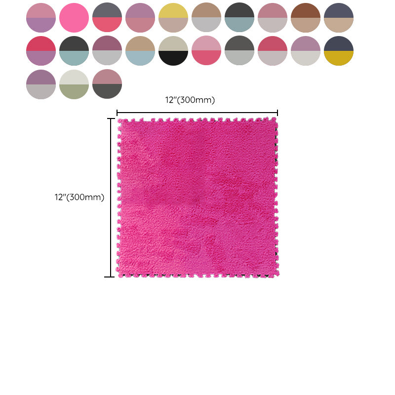Avtoit | Modern Tiles and Carpet Plush Cut Composite Non-Slip Carpet Tiles