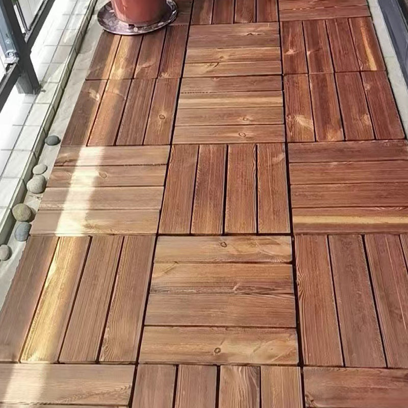 Avtoit | Tradition wood tile wire-brushed square engineered wood for patio garden