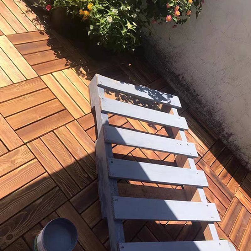 Avtoit | Tradition wood tile wire-brushed square engineered wood for patio garden