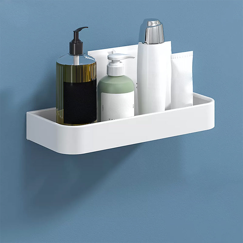 Avtoit | White 2-piece Bathroom Hardware Modern Bathroom Accessories Set, Bathroom Shelf